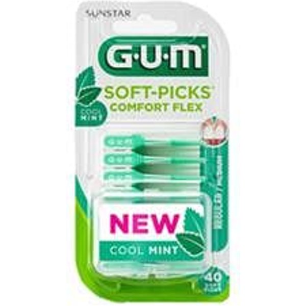Gum Comfort Flex Mint Scovolini Interdentali 40 Pezzi-image