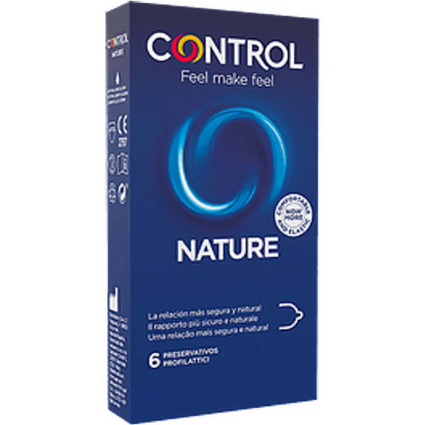 Profilattico Control New Nature 2,0 6 Pezzi-image