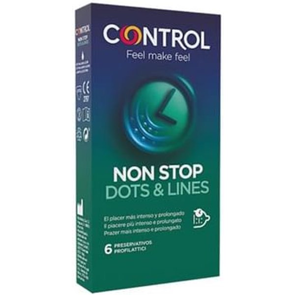 Control Non Stop Dots&Lines 6 Pezzi-image