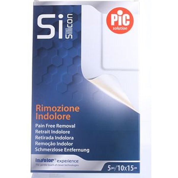 Cerotto Pic Postop Silicone 10X15 5 Pezzi-image