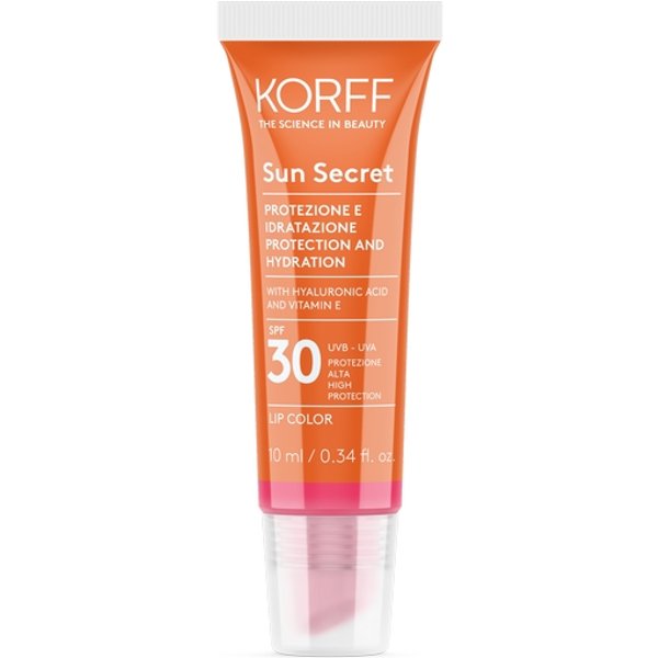 Korff Sun Secret Lip Protezione E Idratazione SPF 30 Color 02 Lampone 10 Ml-image