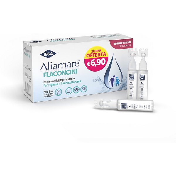 Aliamare Soluzione Fisiologica 30 Flaconcini 5 Ml-image
