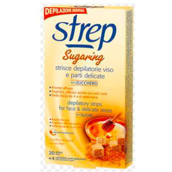 Strep Sugaring Strisce Viso 20 Pz-image