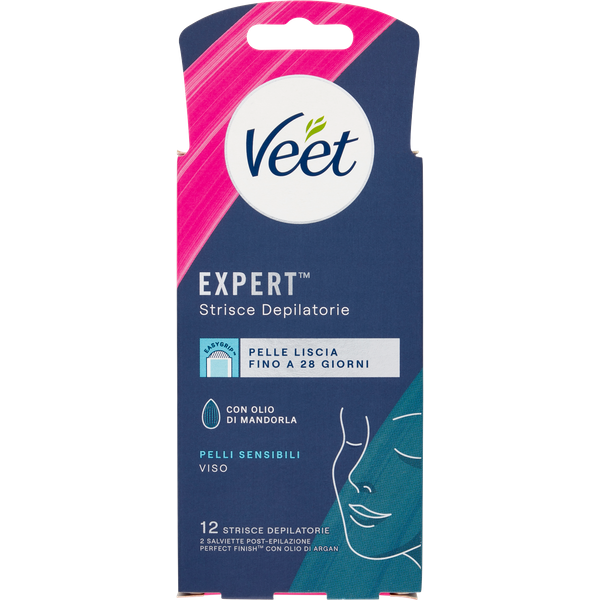 Veet Strisce Expert Viso Ps 12 Pz-image