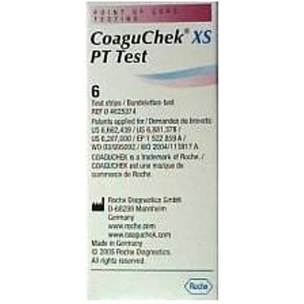 Coaguchek Xs Pt Test 24 Strips-image