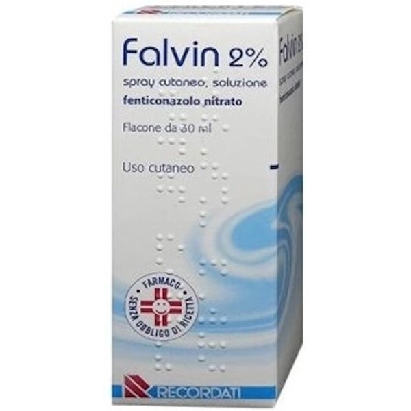 Recordati Falvin 2% Spray Cutaneo 30Ml-image