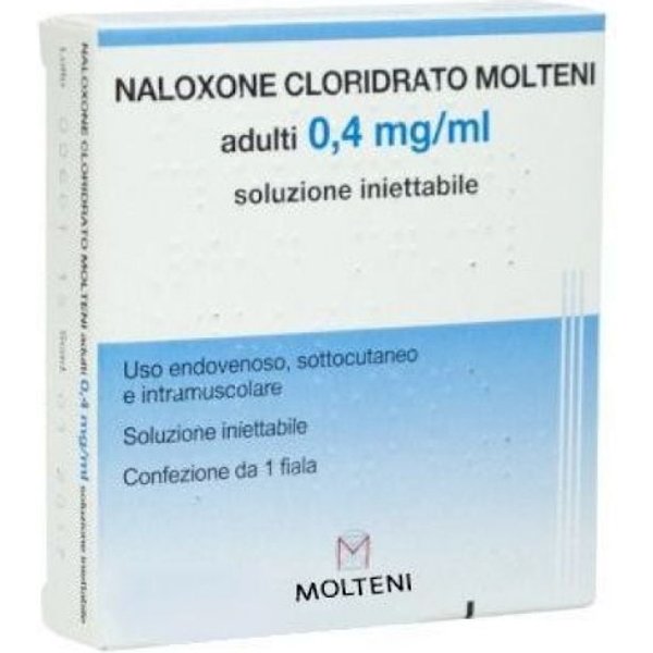 Naloxone Cloroidrato Molteni 0,4Mg 1 Fiala 1Ml-image