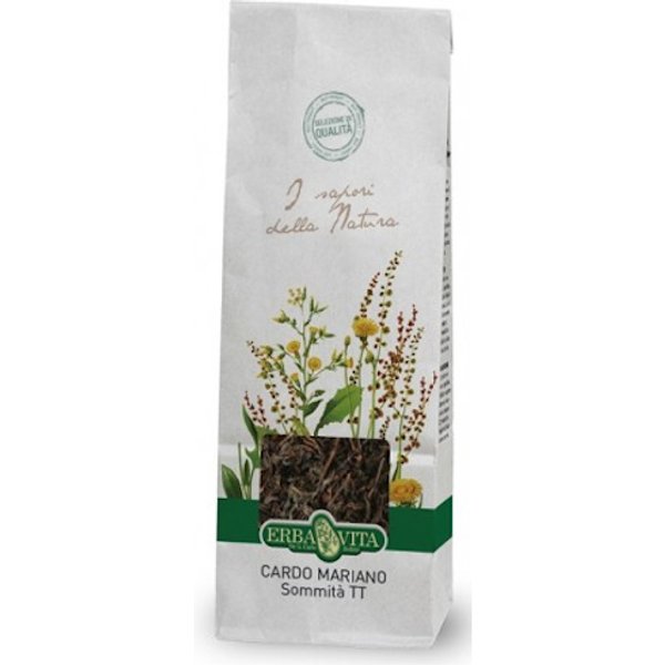 Cardo Mariano Sommità Taglio Tisana 100G Erbavita-image