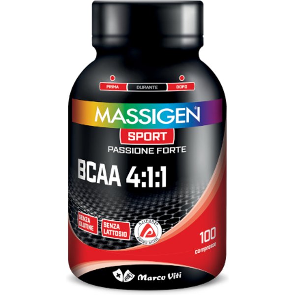 Massigen Sport Bcaa 4:1:1 100 Compresse-image