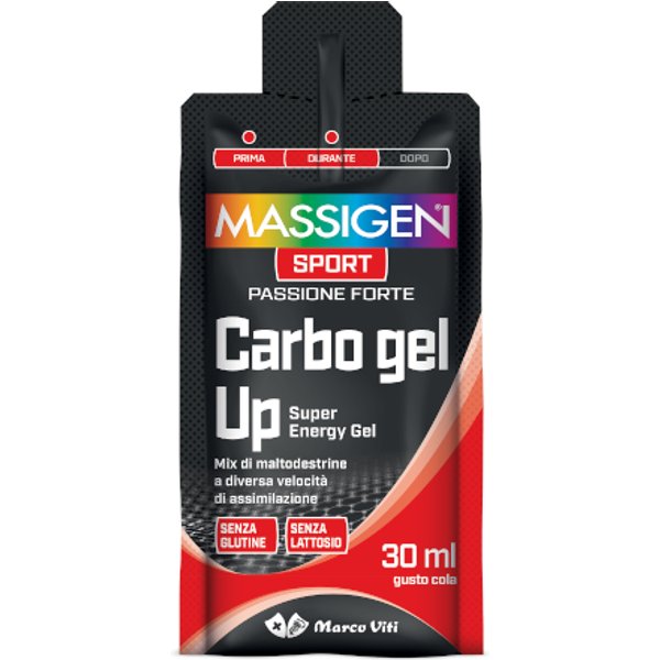 Massigen Sport Carbo Gel Up 30Ml Gusto Cola-image