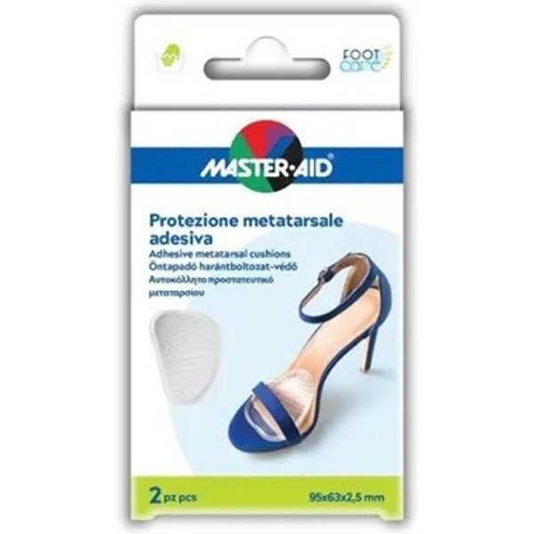 Protezione Master Aid Per Metatarso In Tessuto Elastico E Gel S 1 Paio-image