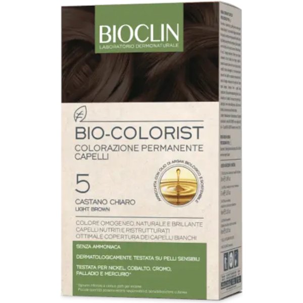 Bioclin Bio Colorist Colorazione Permanente 5 Castano Chiaro-image