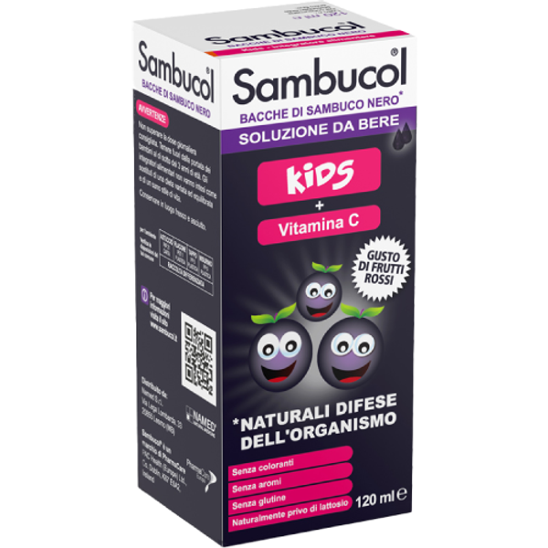 Sambucol Soluzione Da Bere Kids 120 Ml-image