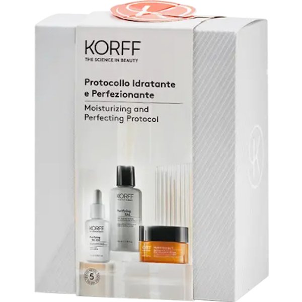 Korff Cofanetto Crema Viso, Siero E Lozione Esfoliante-image