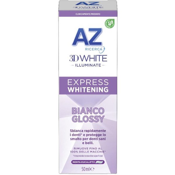 Az 3D Express Whitening Dentifricio Bianco Glossy-image