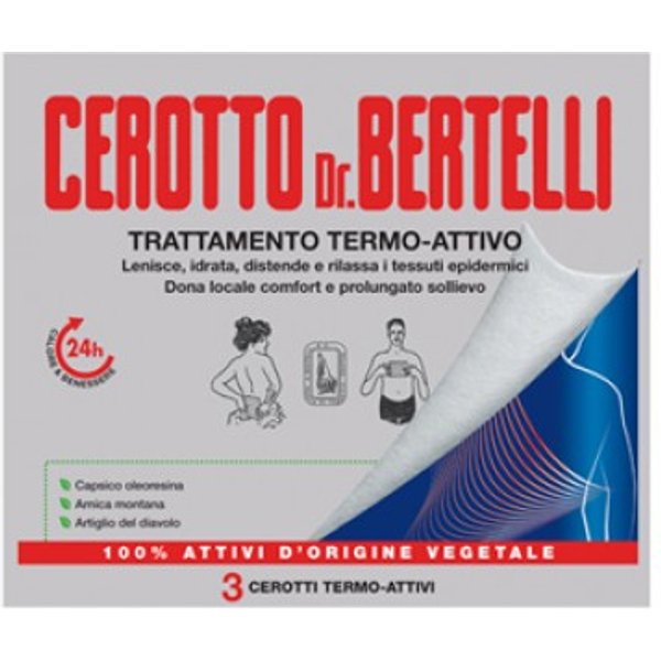 Bertelli Cerotto Termo-Attivo 3 Pezzi-image