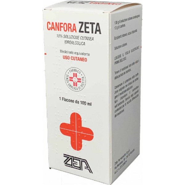 Canfora Zeta 10% Soluzione Idroalcolica 100Ml-image
