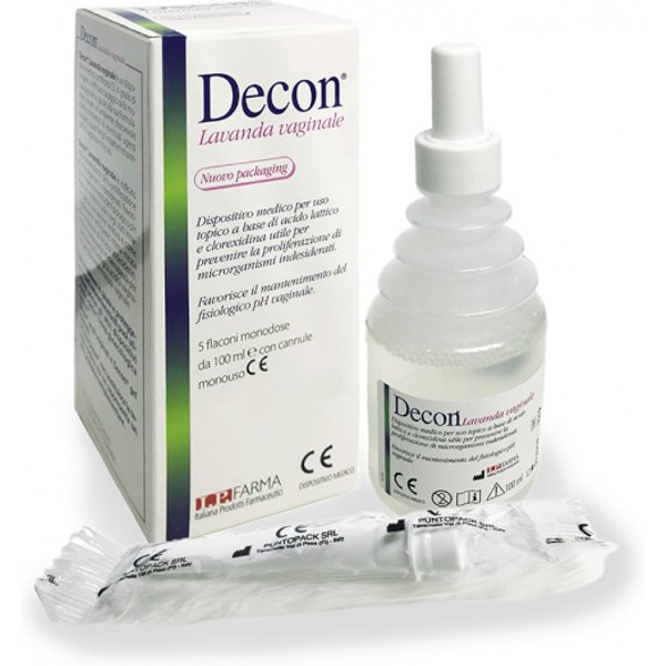 Decon Lavanda Vaginale 5 Flaconi Monodose 100Ml-image