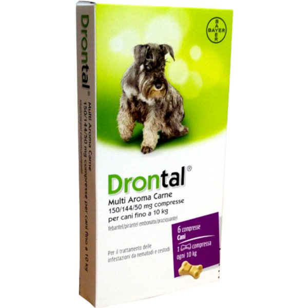 Drontal Multi Aroma Carne 6 Compresse Cani-image