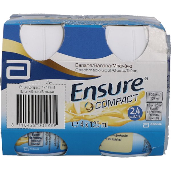 Ensure Compact Banana 4X125Ml-image
