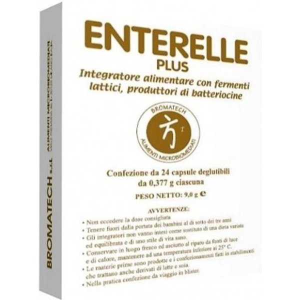 Enterelle Plus Integratore Di Fermenti Lattici 24 Capsule-image