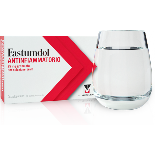Fastumdol Antinfiammatorio 25Mg 20 Bustine-image