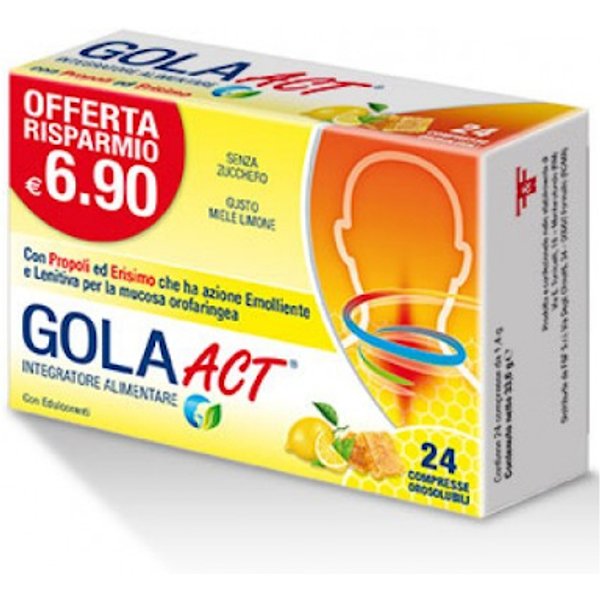 Gola Act Miele Limone 24 Compresse-image