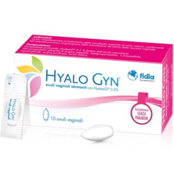 Hyalo Gyn Ovuli Vaginali Idratanti Per Secchezza Vaginale 10 Ovuli-image