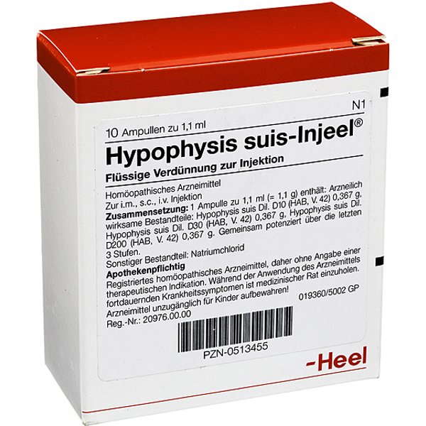 Hypophysis Suis Injeel 10 Fiale Heel-image