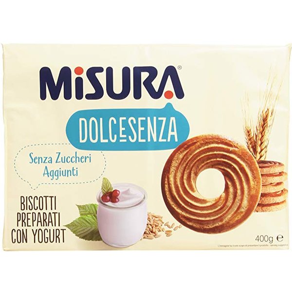 Misura Biscotti Con Yogurt Senza Zucchero 400 G-image