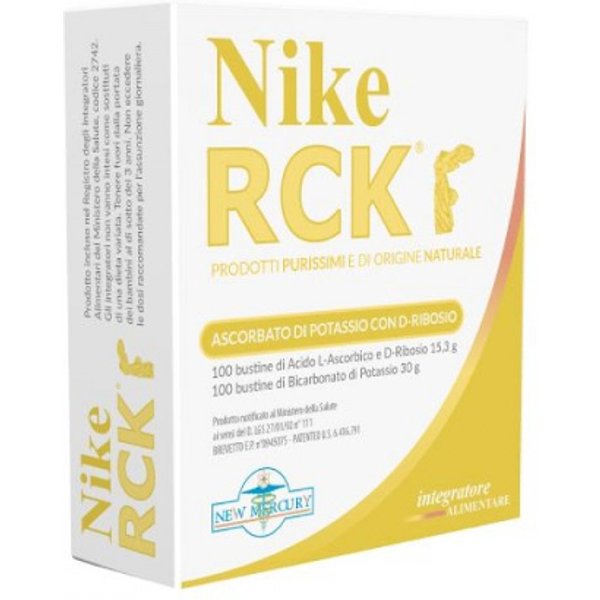 Nike Rck Ascorbato Di Potassio Con D-Ribosio Integratore Antiossidante 200 Bustine-image