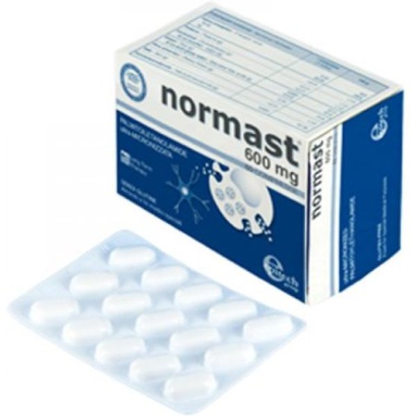 Normast 600Mg Integratore Alimentare Neuropatia Palmitoiletanolamide 60 Compresse-image