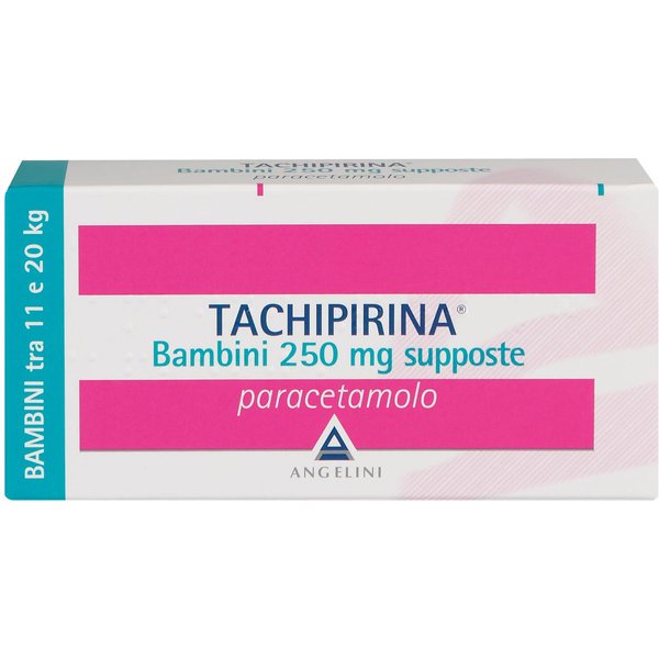 Tachipirina Bambini 10 Supposte 250 Mg-image