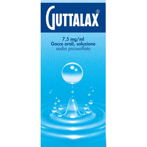 Guttalax Gocce Orali Soluzione 15ML 7,5MG/ML-image