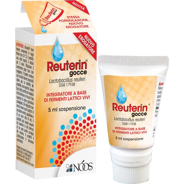 Reuterin Integratore Probiotici Gocce Bimbi 8Ml Equilibrio Flora Batterica-image