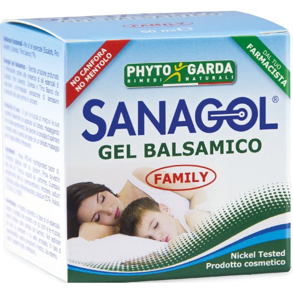Sanagol Gel Balsamico Senza Canfora E Mentolo 50Ml-image
