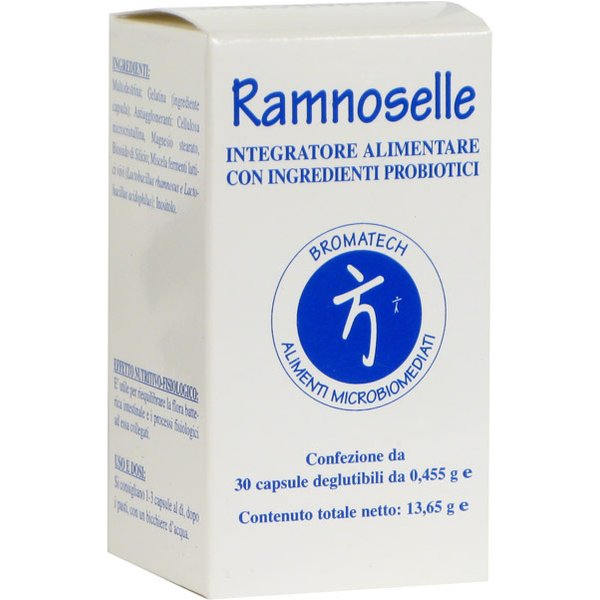 Ramnoselle Integratore Fermenti Lattici Per Flora Intestinale 30 Capsule-image
