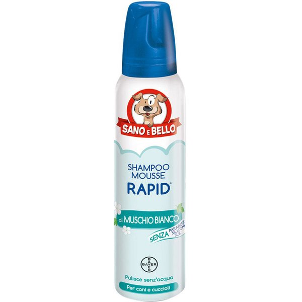 Sano E Bello Shampoo Mousse Rapid Al Muschio 300Ml-image