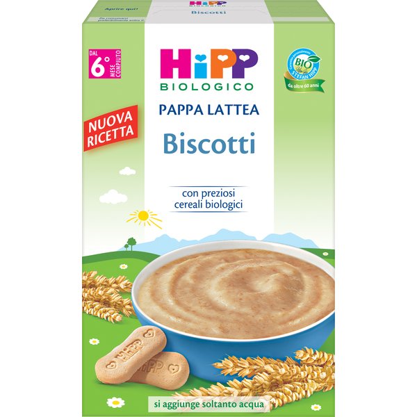 Hipp Bio Pappa Lattea Biscotti 250G Per Svezzamento-image