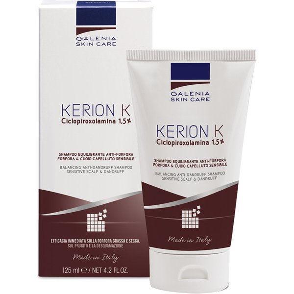 Galenia Kerion K Shampoo Antiforfora 125Ml - Nickel Tested E Dermatologicamente Testato-image