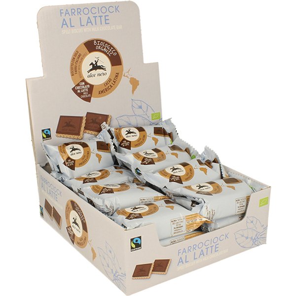 Alce Biscotti Farro Cioccolato Latte Bio-image