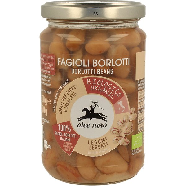 Alce Fagioli Borlotti Lessati 300 G-image