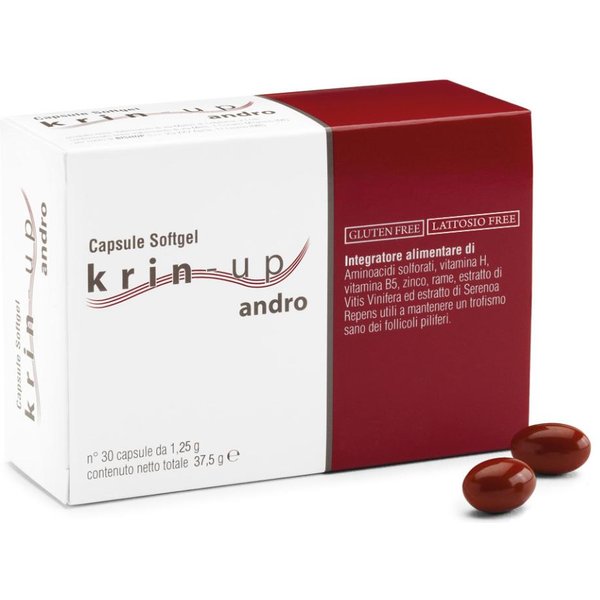 Cieffe Derma Krin Up Andro Integratore Capelli Anti Caduta 30 Capsule-image