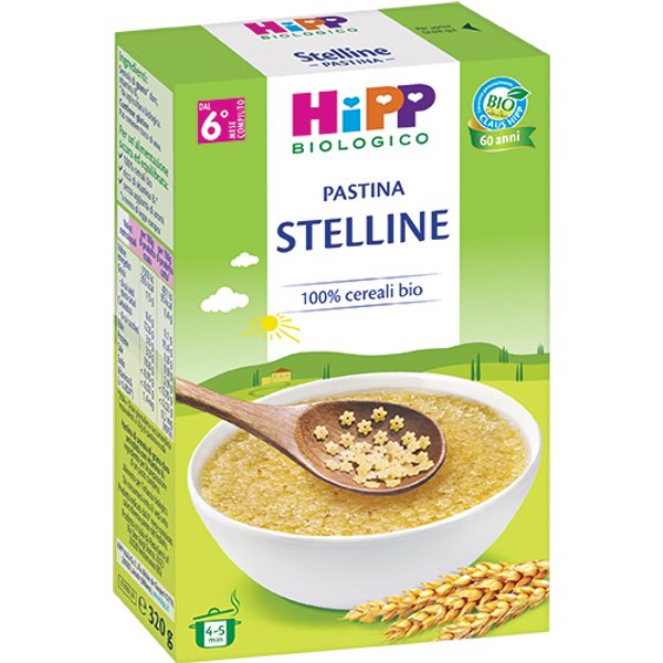 Hipp Pastina Stelline Biologica Per Bambini 320 G-image