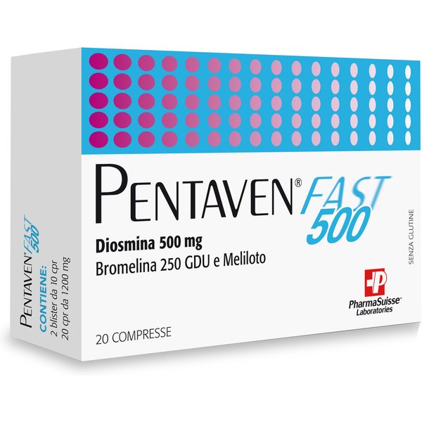 Pentaven Fast 500 20 Compresse-image