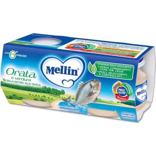 Omogeneizzato Mellin Orata 2X80G-image