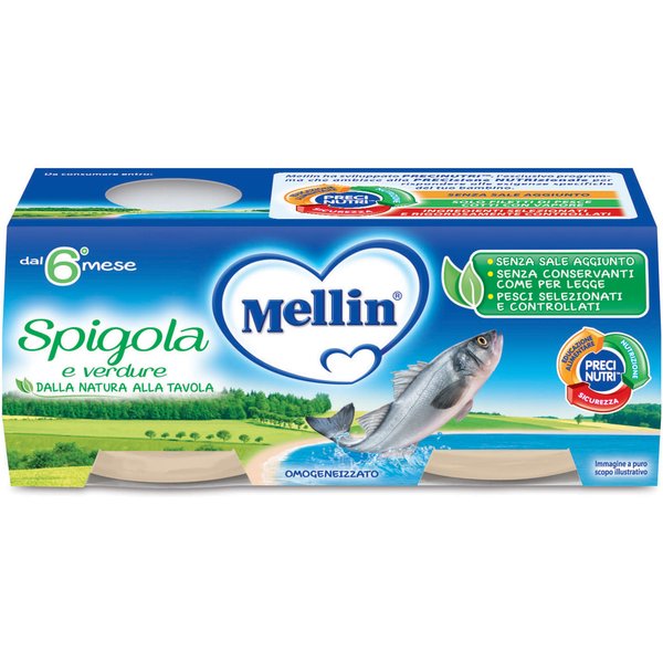 Omogeneizzato Mellin Spigola 2X80G-image