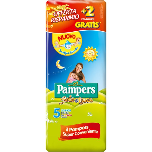 Pampers Sole&Luna Junior 36+2P-image