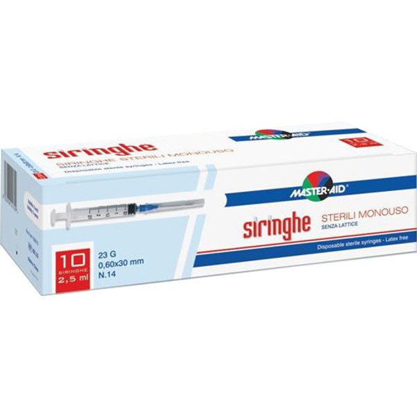 MASTER-AID Siringa 2,5ML 10PZ-image