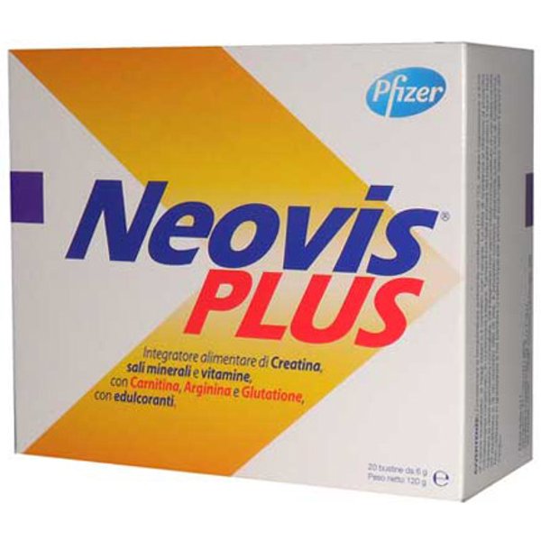 Neovis Plus Integratore Alimentare Creatina Vitamine Sali Minerali 20 Bustine-image